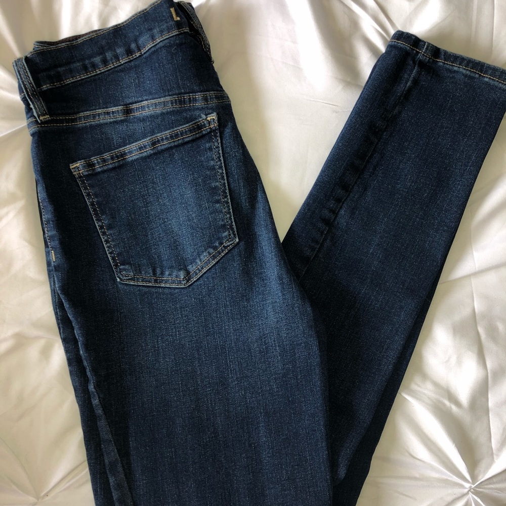 High Waisted Free People Jeans